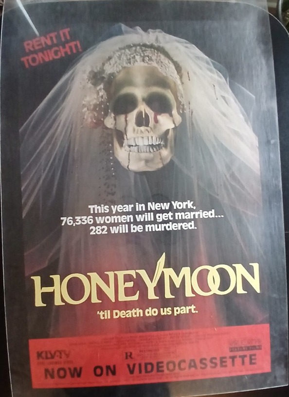Actual Honeymoon — home-video promotional poster front photograph