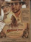 Actual Indiana Jones and the Last Crusade — archive poster preview front photograph