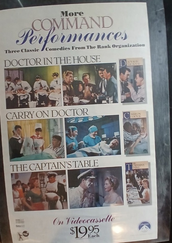 Actual More Command Performances — home-video compilation sales sheet front photograph