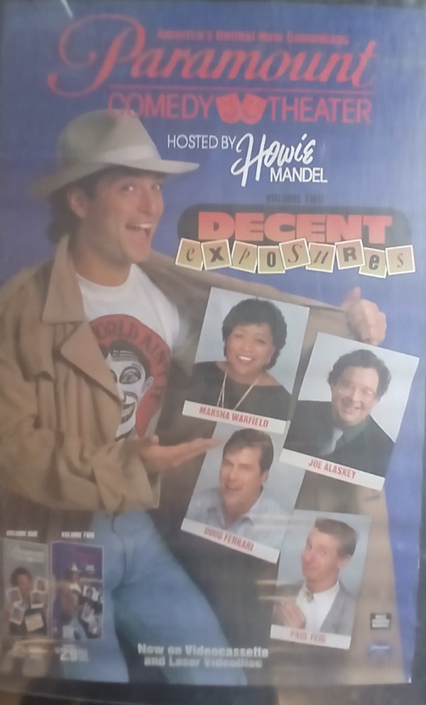 Actual Recent Exposures — home-video promotional poster front photograph