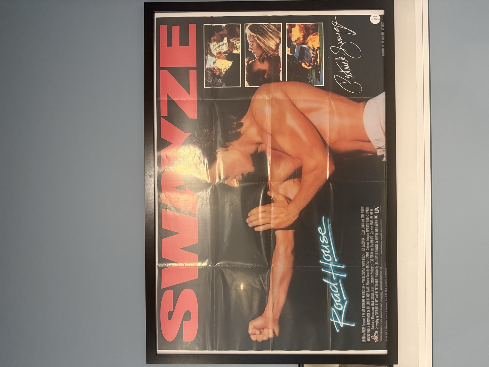 Road House video-release promotional poster