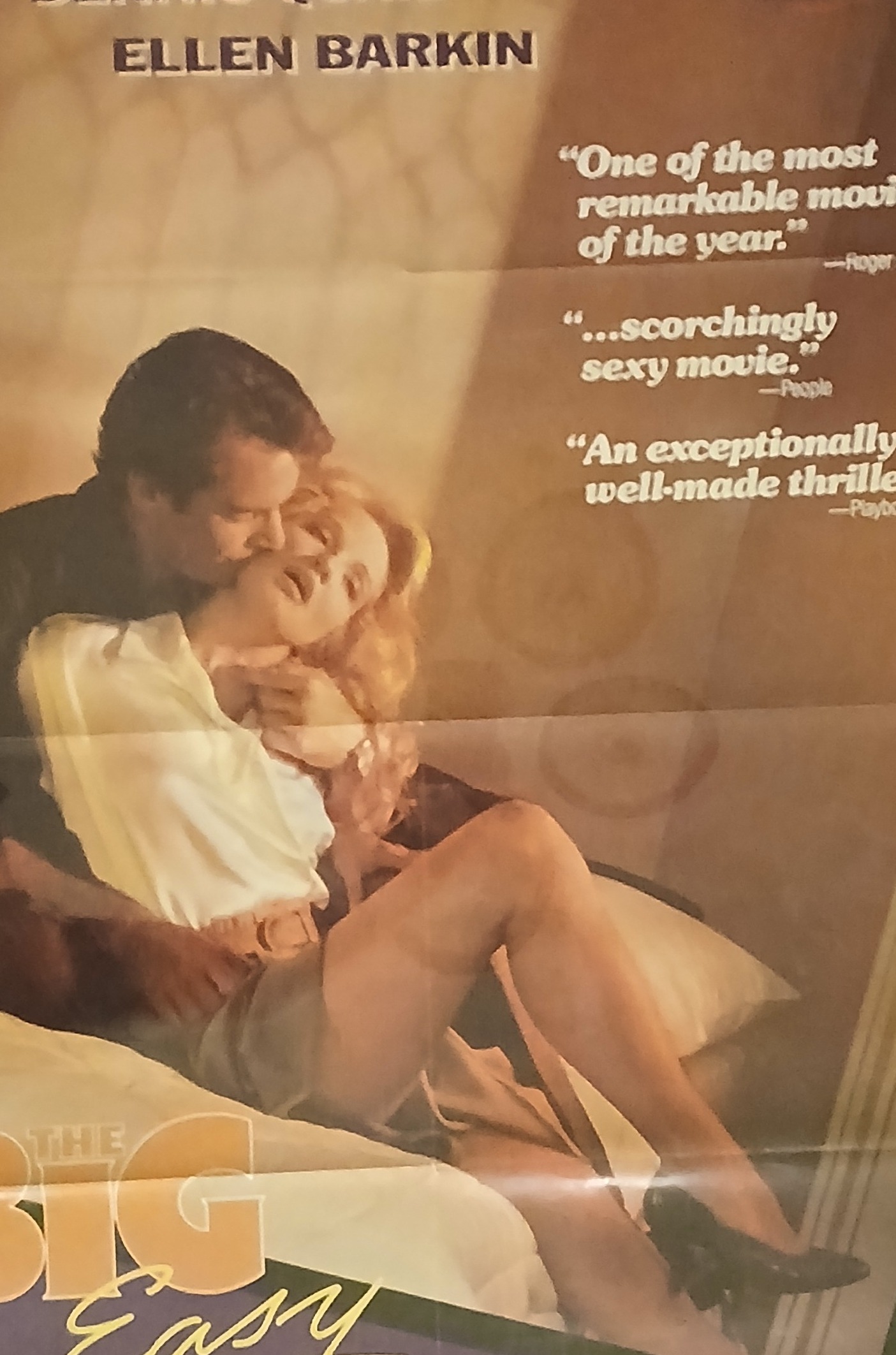 Actual The Big Easy — HBO Video promotional poster front photograph