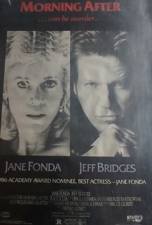 Actual The Morning After — home-video promotional poster front photograph
