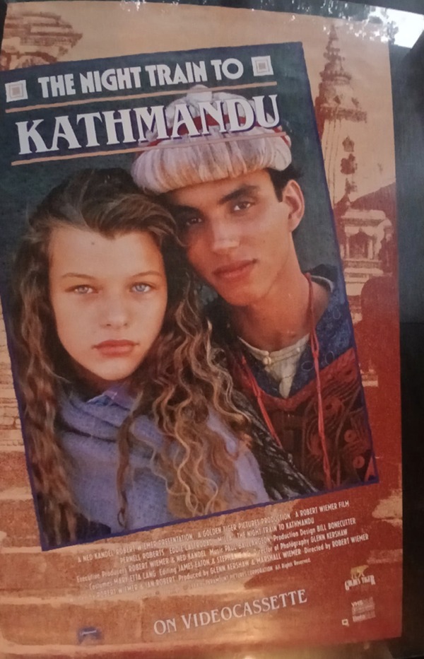 Actual The Night Train to Kathmandu — home-video promotional poster front photograph