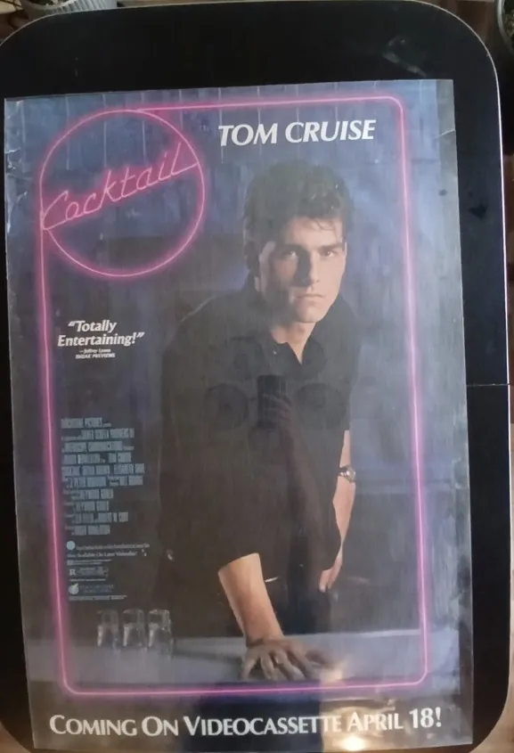 Actual Cocktail — home-video promotional poster front photograph