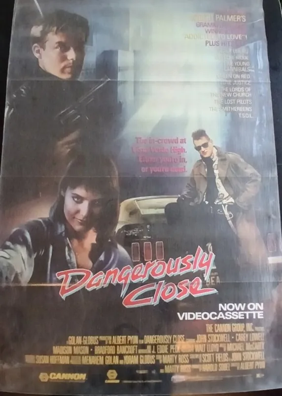 Actual Dangerously Close — home-video promotional poster front photograph