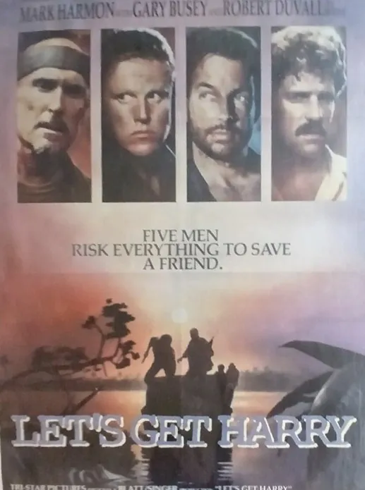 Actual Let's Get Harry — home-video promotional poster front photograph