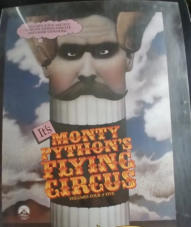 Actual Monty Python's Flying Circus — Volumes Four and Five promotional poster front photograph