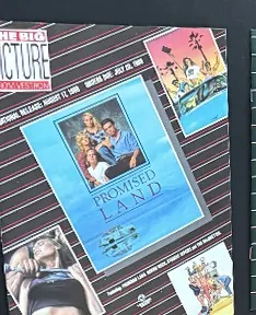 Actual The Big Picture — Vestron Promised Land dealer sheet front photograph